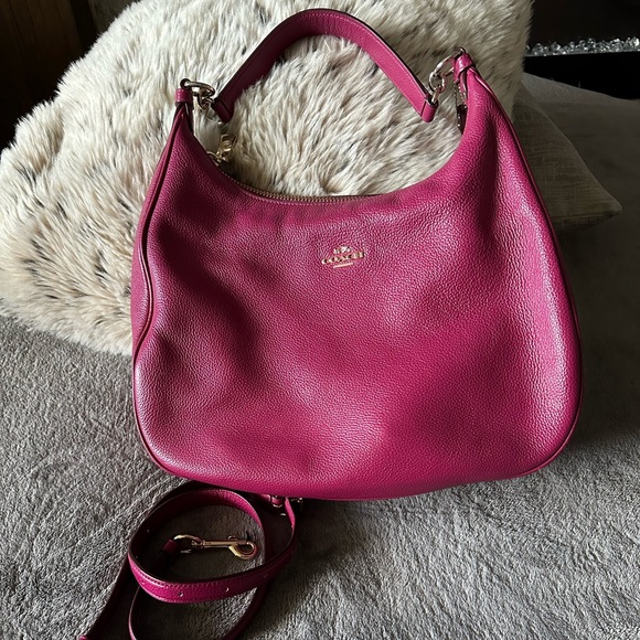 Coach Handbags - Pink Harley Hobo purse